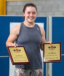 Best lifter awards went to: Junior Female: Tori Gallegos, TWA coached by Greg Hobl  U23 Female: Tori Gallegos, TWA coached by Greg Hobl